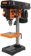 WEN 2.3-Amp 8-Inch 5-Speed Cast Iron Benchtop Drill Press (4206T) Black,orange 