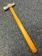 Vintage Stanley 308B 8 oz. ball peen hammer, USA, orig. handle, very good cond.