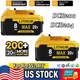 1-4Pack Lithium Ion Battery For DeWalt 20V 20Volt Max 8.0AH DCB205 DCB206 DCB200