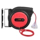 VEVOR Retractable Extension Cord Reel, 65 FT, Heavy Duty 12AWG/3C SJTOW Retracta