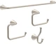 Delta ARV64-DN Arvo 4-Piece Bath Hardware Set 18-In Towel Bar W/ 6-In Extender,