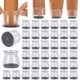 BUMACO 40Pcs Chair Leg Floor Protectors Chair Leg Protectors for Ha... Fast Ship