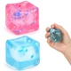 Fidget Toy for All Ages: 2 Pack Soft Sensory Fidget Ice Cube Stress Ball Squi...