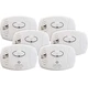 First Alert CO400 Carbon Monoxide Detector, Battery Operated, 6-Pack , White