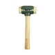 Garland Manufacturing 31004 Split-Head Rawhide Hammer, Size 4