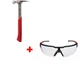 Milwaukee 48-22-9022 22oz Framing Hammer w/ 48-73-2010 Clear Safety Glasses