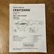 Craftsman Belt Disc Sander Owner&rsquo;s Manual 6&rdquo; 137.215360 Operating Instructions