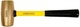 AMPCO SAFETY TOOLS 065-M-1FG 2 LB MALLET W/FIBERGLASS HANDLE