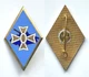 ABC 1&deg; DB ARMORED DIVISION BADGE - NO MANUFACTURER
