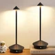 NEWSEE Modern Cordless Table Lamp Set of 2, Portable LED Desk Black (2 Pack) NEWSEE Modern Cordless Table Lamp Set of 2, Portable LED Desk Black (2 Pack)