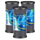 ICEPURE 10"X4.5",1 Microns Whole House Sediment Activated 3 Count (Pack of 1) 