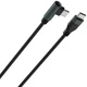 60W 1M Type-C Charging Cable For Sonos Roam 2 Bluetooth Speaker Charger Black