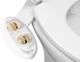 LUXE Bidet NEO 120 - Single Nozzle, Self-Cleaning, Non-Electric Gold 