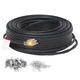 HEATIT 8JHSF1 Self Regulating Pre-Assembled Heating Cable with Spacer and Clips,