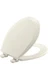 BEMIS 500EC 346 Toilet Seat with Easy Clean & Change Hinges ROUND Durable Ena...