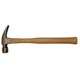 WESTWARD 6DWH8 Rip-Claw Hammer,Hickory,Milled,24 Oz 6DWH8