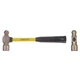 Ampco Safety Tools H-2Fg 16 Oz. Nonsparking Ball Peen Hammer, 14" Fiberglass