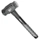 Titan Pro X 63704 4 Pound Drilling Hammer with Cross Pattern Strike Face