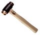 Thor Hammer Engineers Copper Soft Face 44mm 1.94KG (4LB) Wood Handle TH314