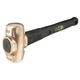 Wilton 90416 Sledge Hammer, 4 Lb., 16 In, Rubber/Steel