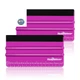 TECKWRAP 2 PCS Professional Plastic Squeegee Tool for Vinyl 2pcs Pitaya 