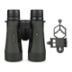 Vortex Diamondback 10x50 Binoculars Smartphone Adapter Bundle