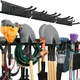 Tidyme Wall Mounted Garage Tool Organizer Rack Heavy Duty Garden Tool Storage Ho