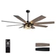 Ceiling Fan 72 Inch Large Remote Control 6 Speed DC Motor Fortress LuminFan Fans