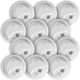 First Alert BRK SMI100-AC 9120B, Hardwire Interconnect Smoke Alarm - 12-Pack