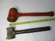 (2) Machinist Hammer s STANLEY Dead Blow # 57-333 & 2 # Copper Head Mallet in GC