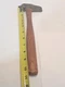 Rare Welders Chipping Hammer Has Small Hole In Head That Held A Wire Brush (t)