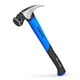 REAL STEEL Jacketed Graphite Magnetic 22 Oz Head Milled Face Framing Hammer w...