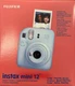 Fujifilm - Instax Mini 12 - Instant Film Camera - Pastel Blue