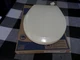 LOT OF 3 Bemis 500EC Durable Wood Toilet Seat Easy Clean Hinges, 3 Seats, White