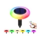 intelamp Solar Pathway Lights Outdoor, 6 Pack 9 Color Changing with Remote Co...