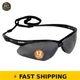 KleenGuard V30 Nemesis Safety Glasses - Smoke Lenses, Black Frame