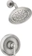 Moen HALLE 82971SRN 1-Handle Shower Trim Kit w/ Posi-Temp Valve Brushed Nickel