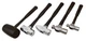 ATD Tools 4045 Hammer Set, 5 Pc