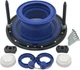One N Done Toilet Flange Repair Kit - For Low or Broken Blue 