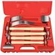 9-Piece Heavy-Duty Auto Body Repair Tool Set with Carrying Case & Hickory Handle