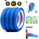 Blue Painters Tape 1/2 Inches x 30 Yards - Multi Surface Use - 120 Yards Tota...