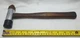 VINTAGE SNAP ON TOOLS BH92 WOOD HANDLED SOFT FACE NON MARING HAMMER MALLET