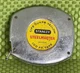 Vintage  STANLEY Steelmaster 100ft Tape Measure Life Guard Yellow Steel MY100A