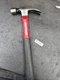 Sexy Sears CRAFTSMAN Nos 3821 16oz  Red 2 CLAW Fiberglass HAMMER USA