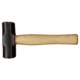 WESTWARD 6DWJ7 Engineers Hammer,Hickory,2 Lb PK 5