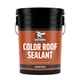 Roof Sealant Elastomeric Waterproof Coating Flexible UV Stable 5 Gallon Hunter