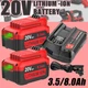 8.0Ah 20V For Craftsman V20 20 Volt MAX Li-ion Battery CMCB204 CMCB205 / Charger