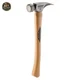 Stiletto 12 oz. Titanium Hammer with 18" Curved Hickory Handle