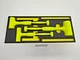 Snap-on Tools NEW 3pc HI VIZ Soft Face Dead Blow Hammer Foam Set HBFE302HV