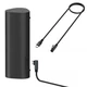 For Sonos Roam 2 Bluetooth Speaker Charger Black 60W 1M Type-C Charging Cable